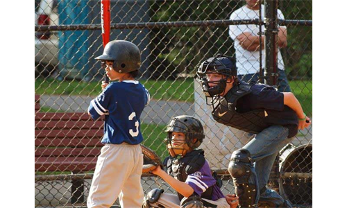 At bat
