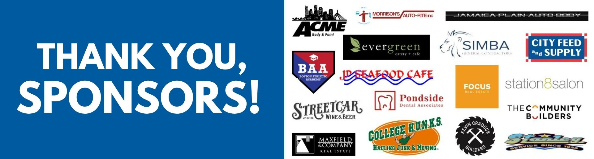 We couldn’t do it without you!